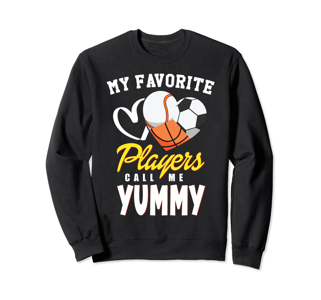 My Favorite Players Baseball Soccer Sweatshirt - Unique Graphic Men Women - T-Shirt, Sweatshirt, Hoodie