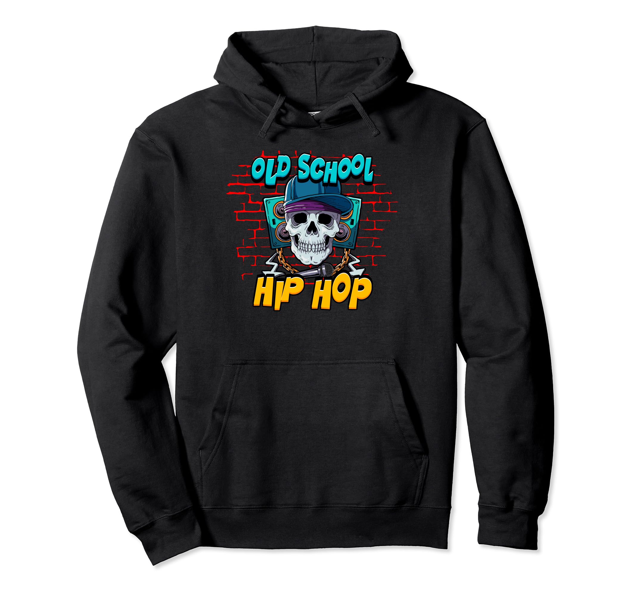 Old School Hip Hop Hoodie - Novelty Apparel for Adults - T-Shirt, Sweatshirt, Hoodie