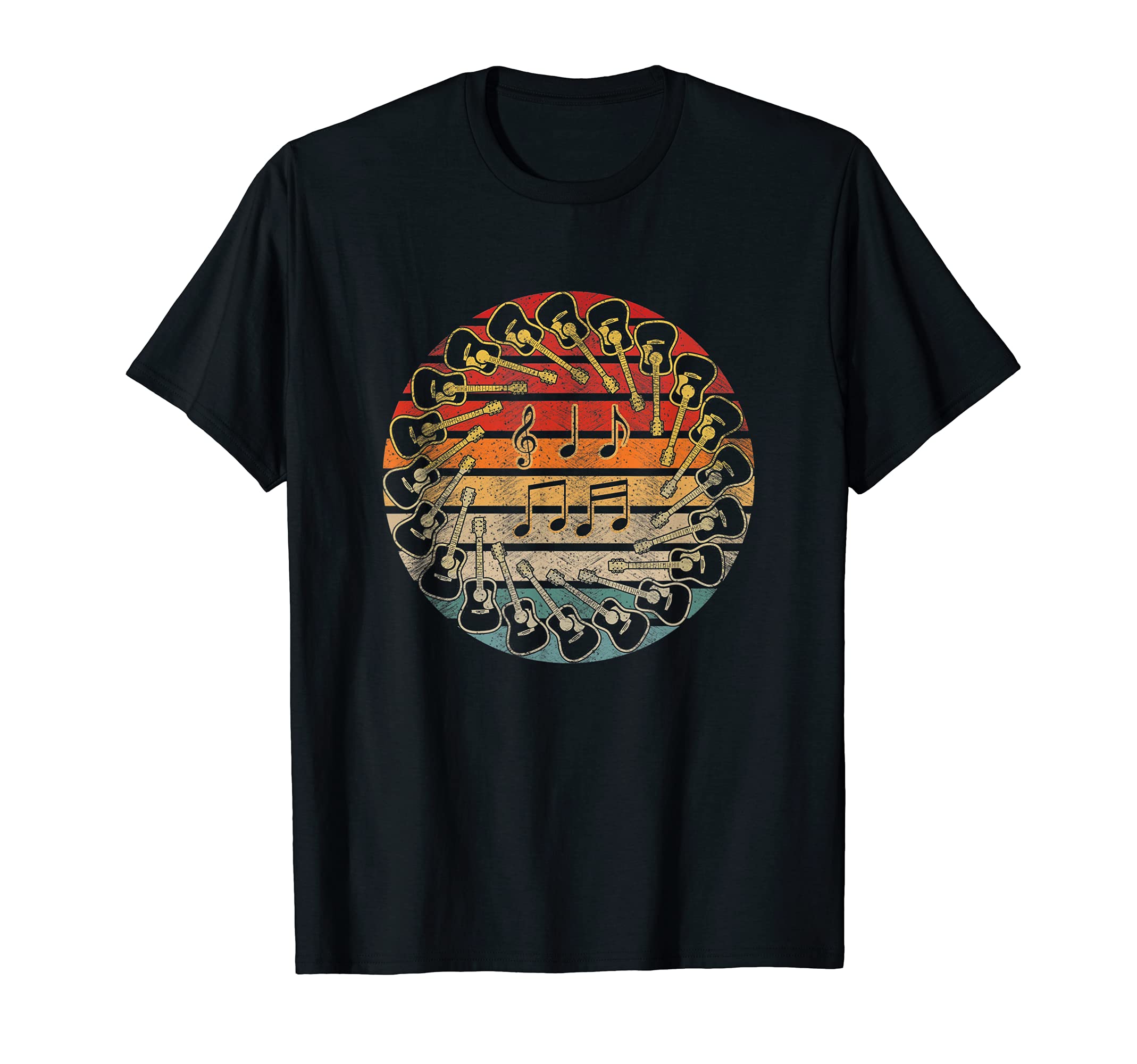 Sunset Guitars Guitar T-Shirt - Streetwear Style Unisex - T-Shirt, Sweatshirt, Hoodie