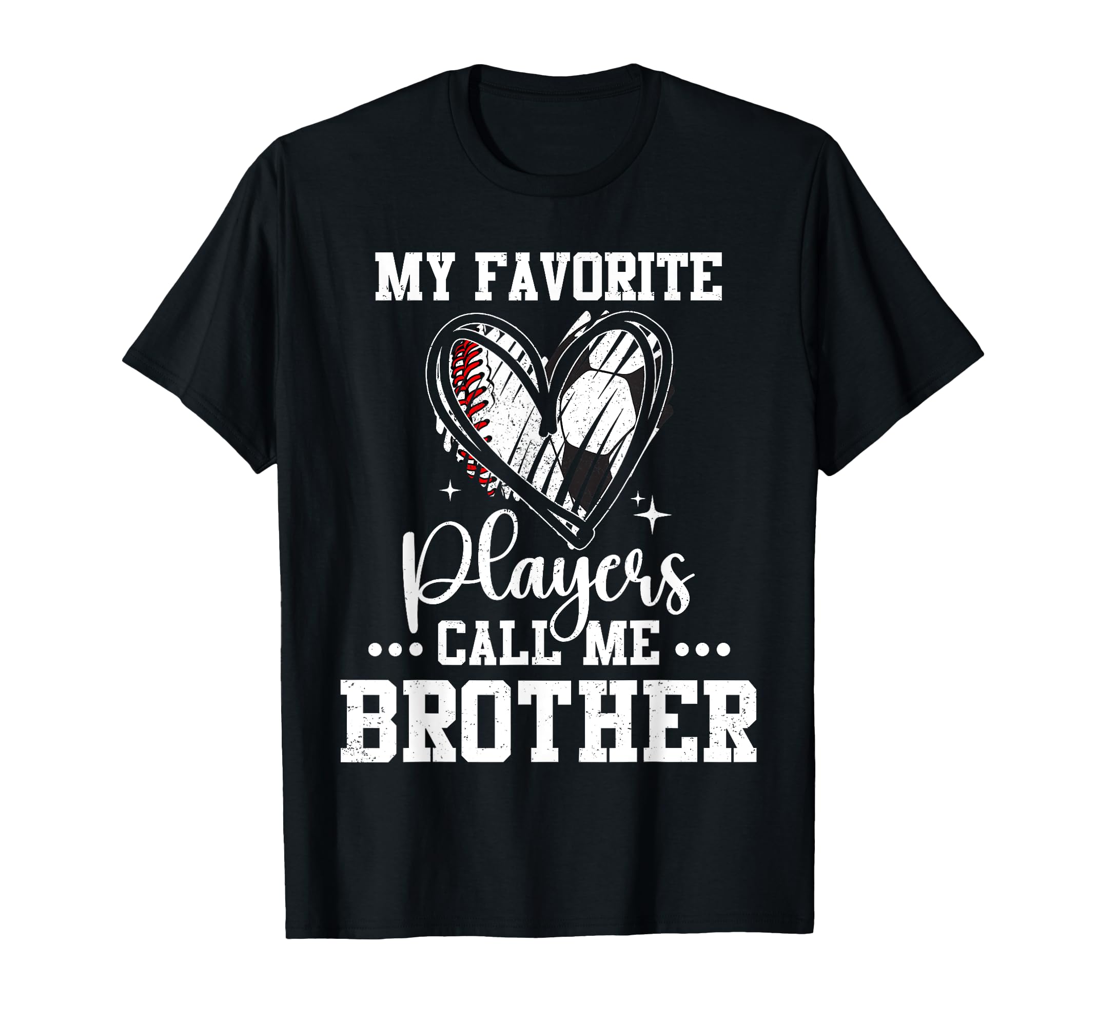 My Favorite Baseball Soccer Ball T-Shirt - Casual Everyday Wear Unisex - T-Shirt, Sweatshirt, Hoodie