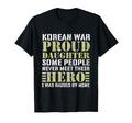 Proud Daughter Korean War Veteran T-Shirt - Custom Art Print Men Women - T-Shirt, Sweatshirt, Hoodie