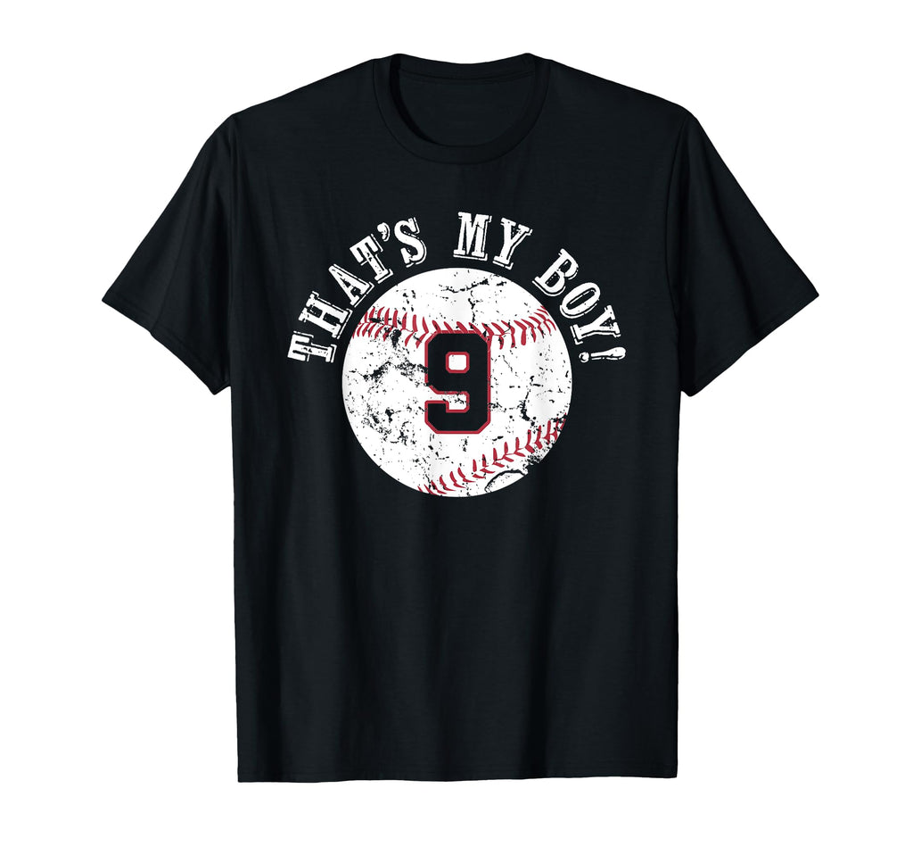 Unique Thats My 9 Baseball T-Shirt - Casual Everyday Wear for Adults - T-Shirt, Sweatshirt, Hoodie
