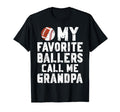 Favorite Ballers Call Me Grandpa T-Shirt - Custom Art Print Men Women - T-Shirt, Sweatshirt, Hoodie