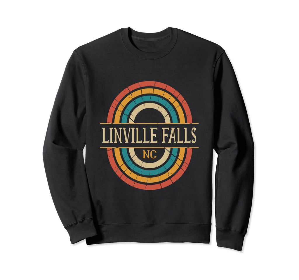 Linville Falls North Carolina Nc Sweatshirt - Trendy Graphic for Adults - T-Shirt, Sweatshirt, Hoodie