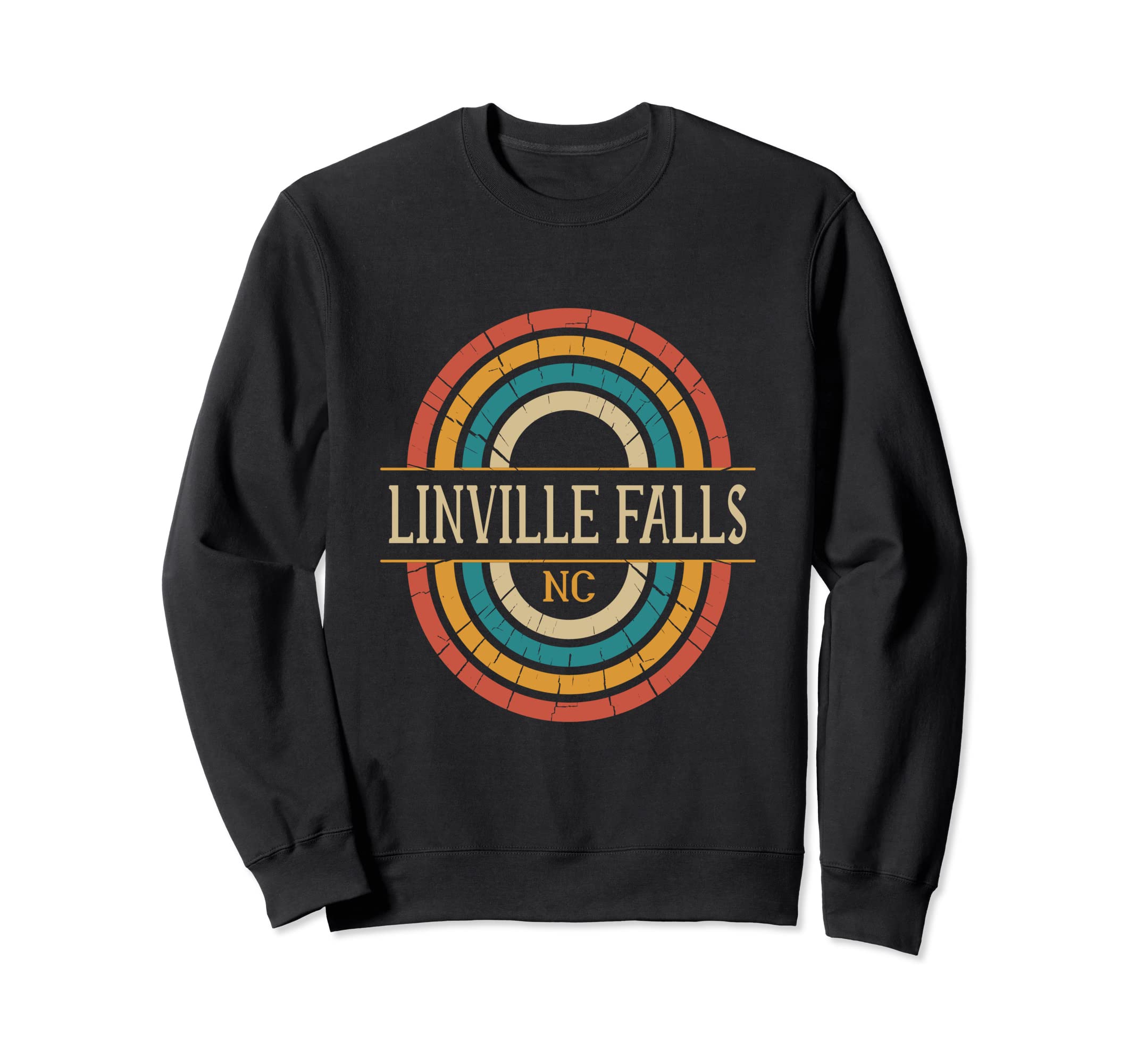 Linville Falls North Carolina Nc Sweatshirt - Trendy Graphic for Adults - T-Shirt, Sweatshirt, Hoodie