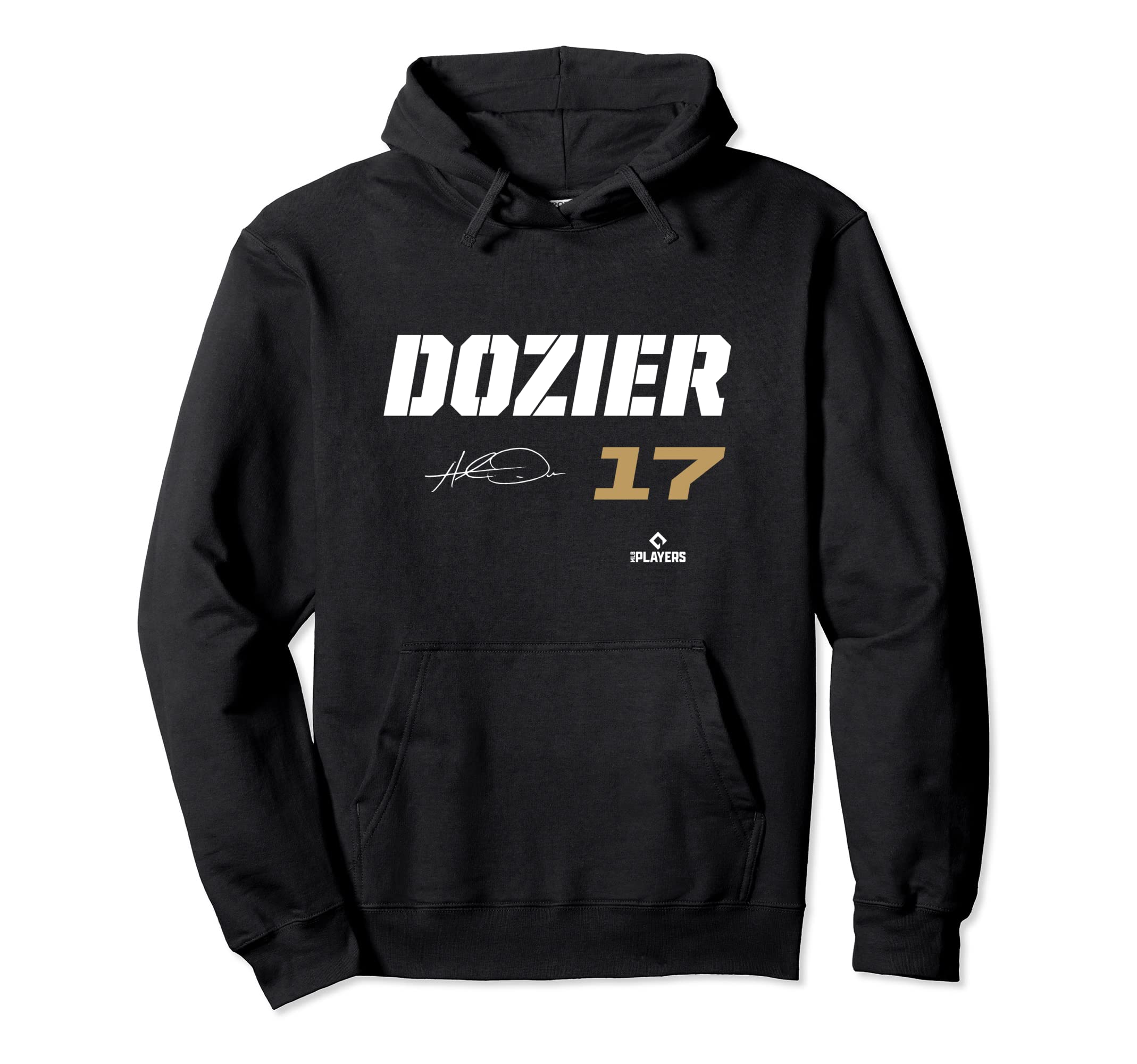 Hunter Dozier Mlbpa Kansas City Hoodie - Casual Everyday Wear Unisex - T-Shirt, Sweatshirt, Hoodie