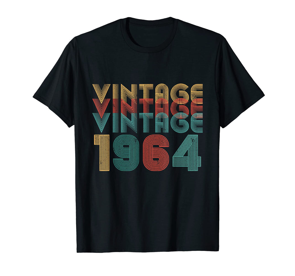 1964 Distressed Birthday Party Bday T-Shirt - Streetwear Style for Adults - T-Shirt, Sweatshirt, Hoodie