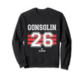 Tony Gonsolin 26 Mlbpa Los Angeles Sweatshirt - Novelty Apparel for Adults - T-Shirt, Sweatshirt, Hoodie