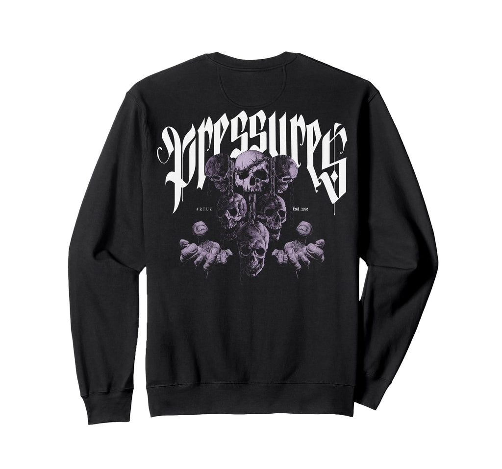 Back Y2K Streetwear Skull Sweatshirt - Unique Graphic Unisex - T-Shirt, Sweatshirt, Hoodie