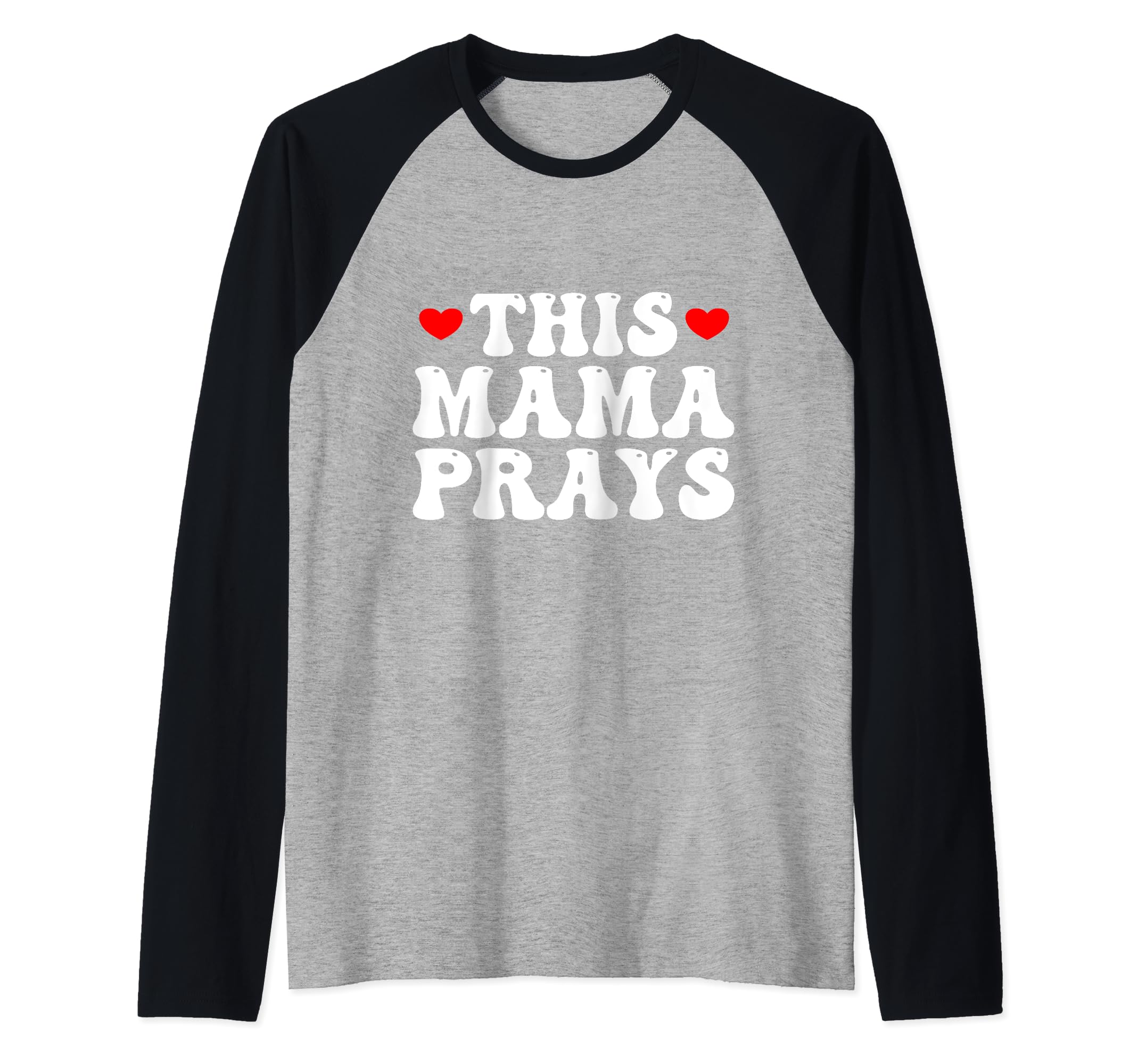 This Mama Prays Faith Mommy Mothers Day Hoodie - Trendy Graphic for Adults - T-Shirt, Sweatshirt, Hoodie