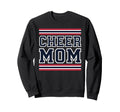 Cheer Mom Mother Bow Cheerleader Sweatshirt - Custom Art Print for Adults - T-Shirt, Sweatshirt, Hoodie