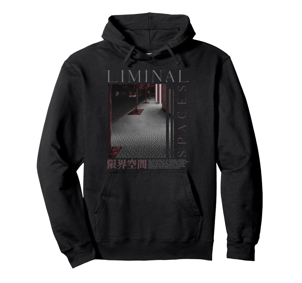Liminal Aesthetic Vaporwave Hoodie - Fun Novelty Design for Adults - T-Shirt, Sweatshirt, Hoodie