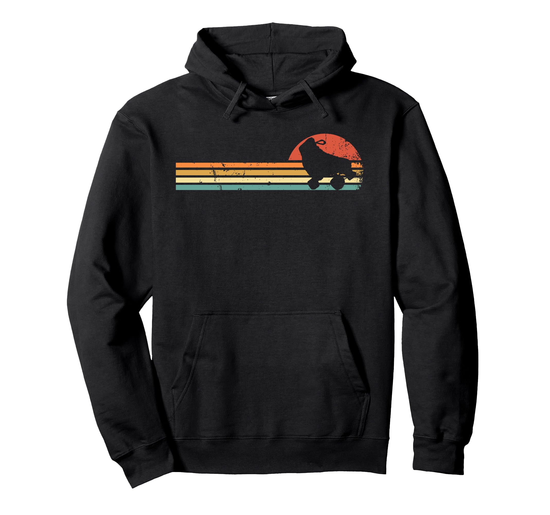 Roller Skating Roller Skater Gift Hoodie - Minimalist Print Men Women - T-Shirt, Sweatshirt, Hoodie