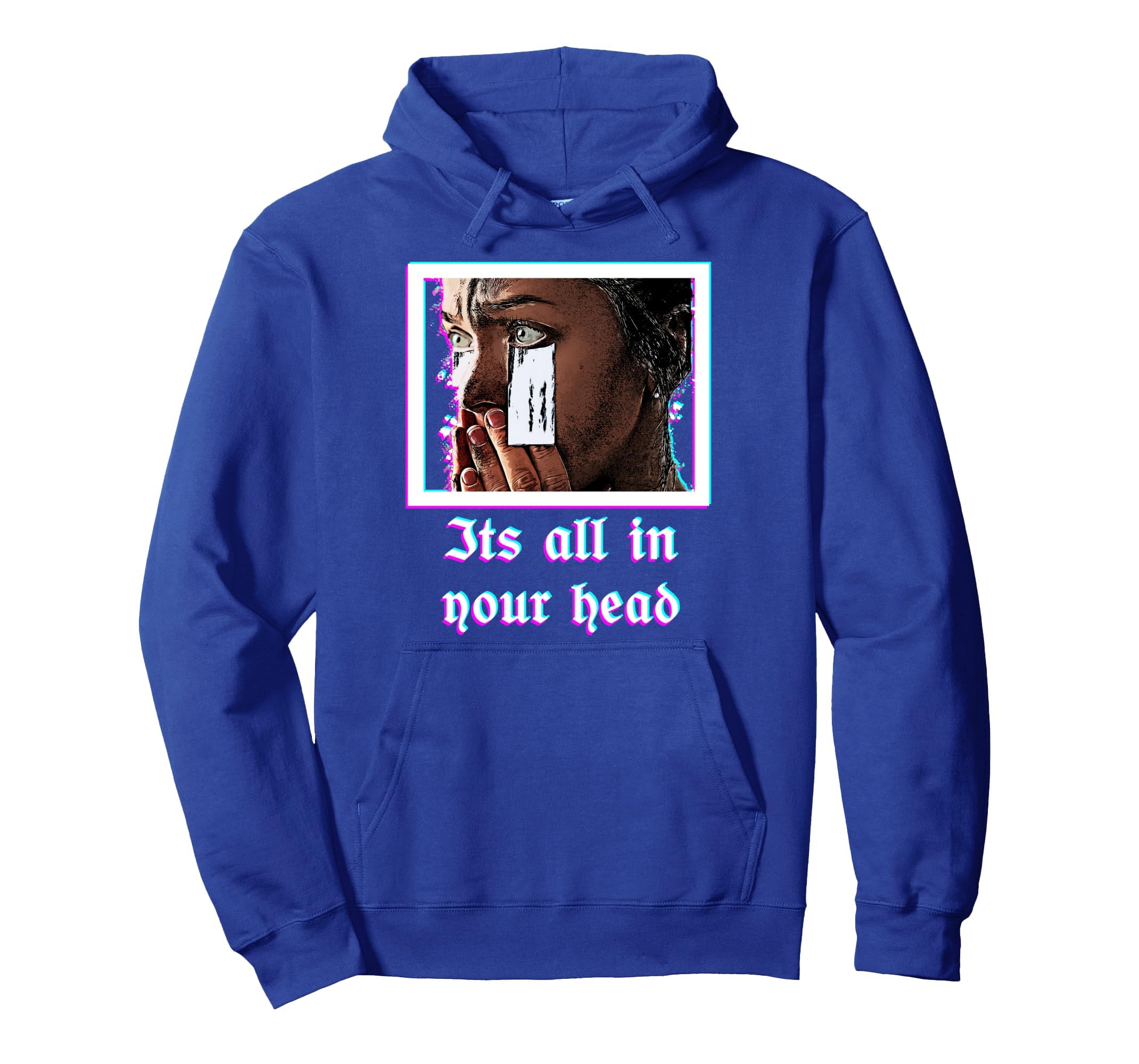 Tears Aesthetic Sad Vaporwave Hoodie - Minimalist Print Unisex - T-Shirt, Sweatshirt, Hoodie