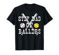 Step Dad Ballers Funny Baseball T-Shirt - Custom Art Print Men Women - T-Shirt, Sweatshirt, Hoodie