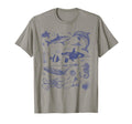 Ocean Life Sea Aesthetic Dolphin T-Shirt - Streetwear Style Men Women - T-Shirt, Sweatshirt, Hoodie