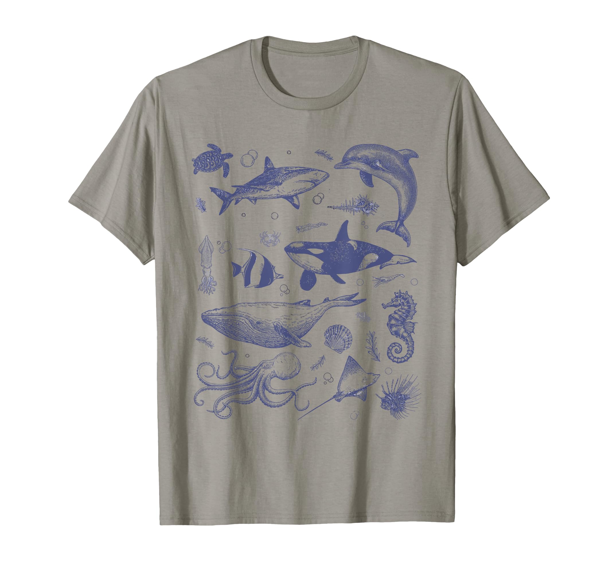 Ocean Life Sea Aesthetic Dolphin T-Shirt - Streetwear Style Men Women - T-Shirt, Sweatshirt, Hoodie