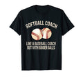 Softball Coach Like Baseball Coach T-Shirt - Casual Everyday Wear Unisex - T-Shirt, Sweatshirt, Hoodie