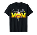 Funny Softball Mom Ice Cream Softball T-Shirt - Minimalist Print Unisex - T-Shirt, Sweatshirt, Hoodie