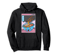 Ramen Noodles Bowl Kawaii Grid Hoodie - Minimalist Print for Adults - T-Shirt, Sweatshirt, Hoodie
