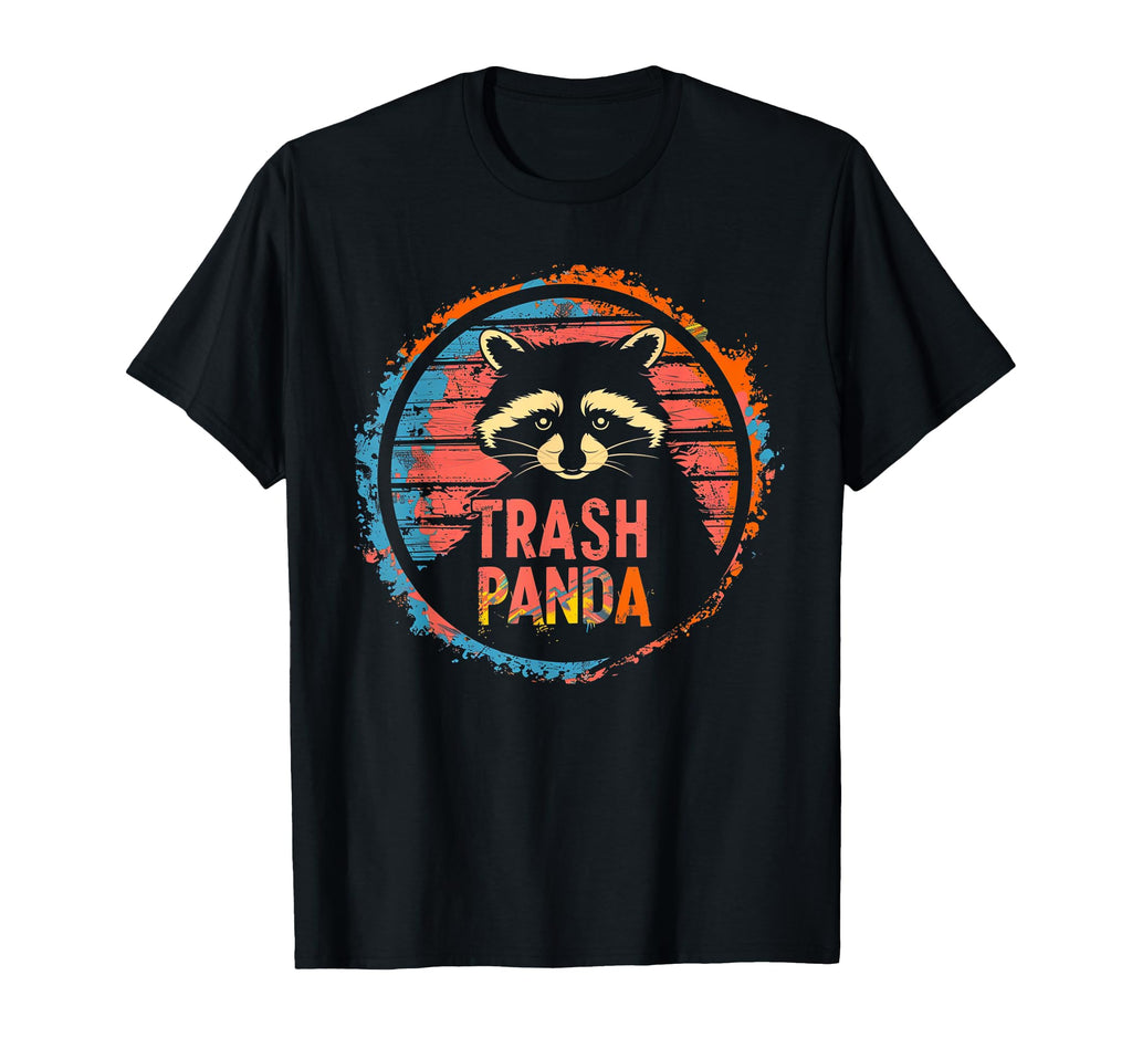 Raccoon Trash Panda 70S 80S Funny T-Shirt - Novelty Apparel Unisex - T-Shirt, Sweatshirt, Hoodie