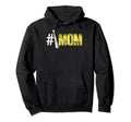 Niumber One Softball Mom Mothers Day Hoodie - Fun Novelty Design Unisex - T-Shirt, Sweatshirt, Hoodie
