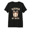 Leopard Mothers Day Mama Mom Both T-Shirt - Casual Everyday Wear Men Women - T-Shirt, Sweatshirt, Hoodie