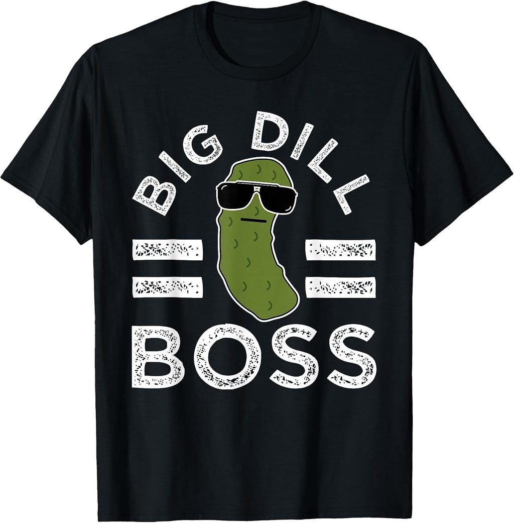 Big Dill Pickle Pun for Managers and Bosses - Adult & Kids T-Shirts, Sweatshirts & Hoodies apparel design preview 1