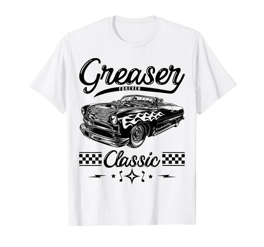 Greaser Forever 1950S Sock Hop 50S T-Shirt - Trendy Graphic Unisex - T-Shirt, Sweatshirt, Hoodie