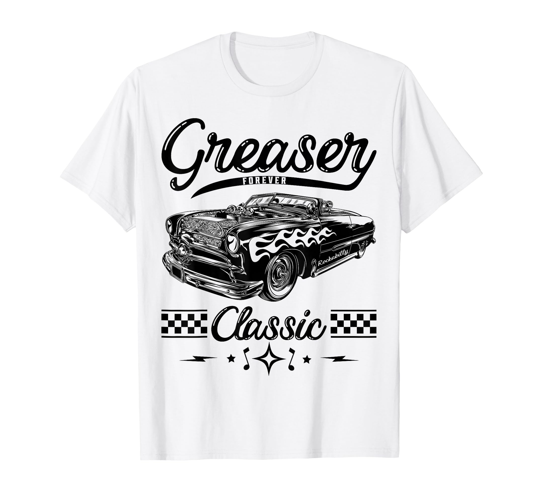 Greaser Forever 1950S Sock Hop 50S T-Shirt - Trendy Graphic Unisex - T-Shirt, Sweatshirt, Hoodie