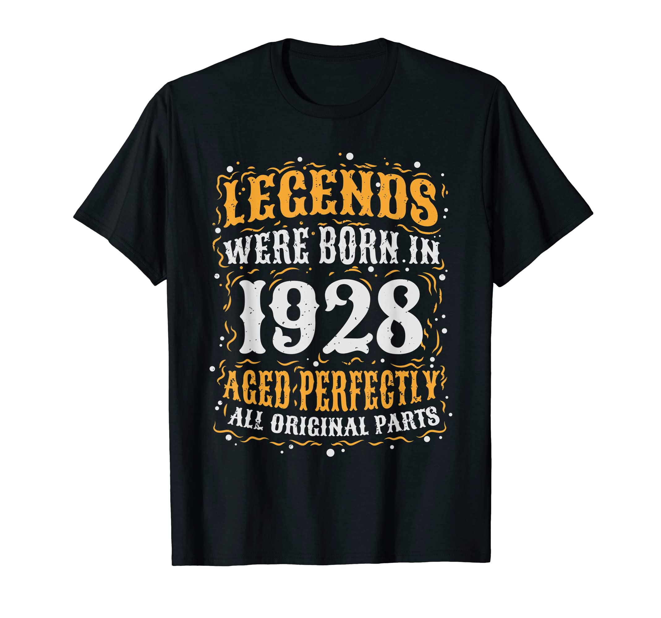 Legends Were Born 1928 Birthday T-Shirt - Aesthetic Graphic Unisex - T-Shirt, Sweatshirt, Hoodie