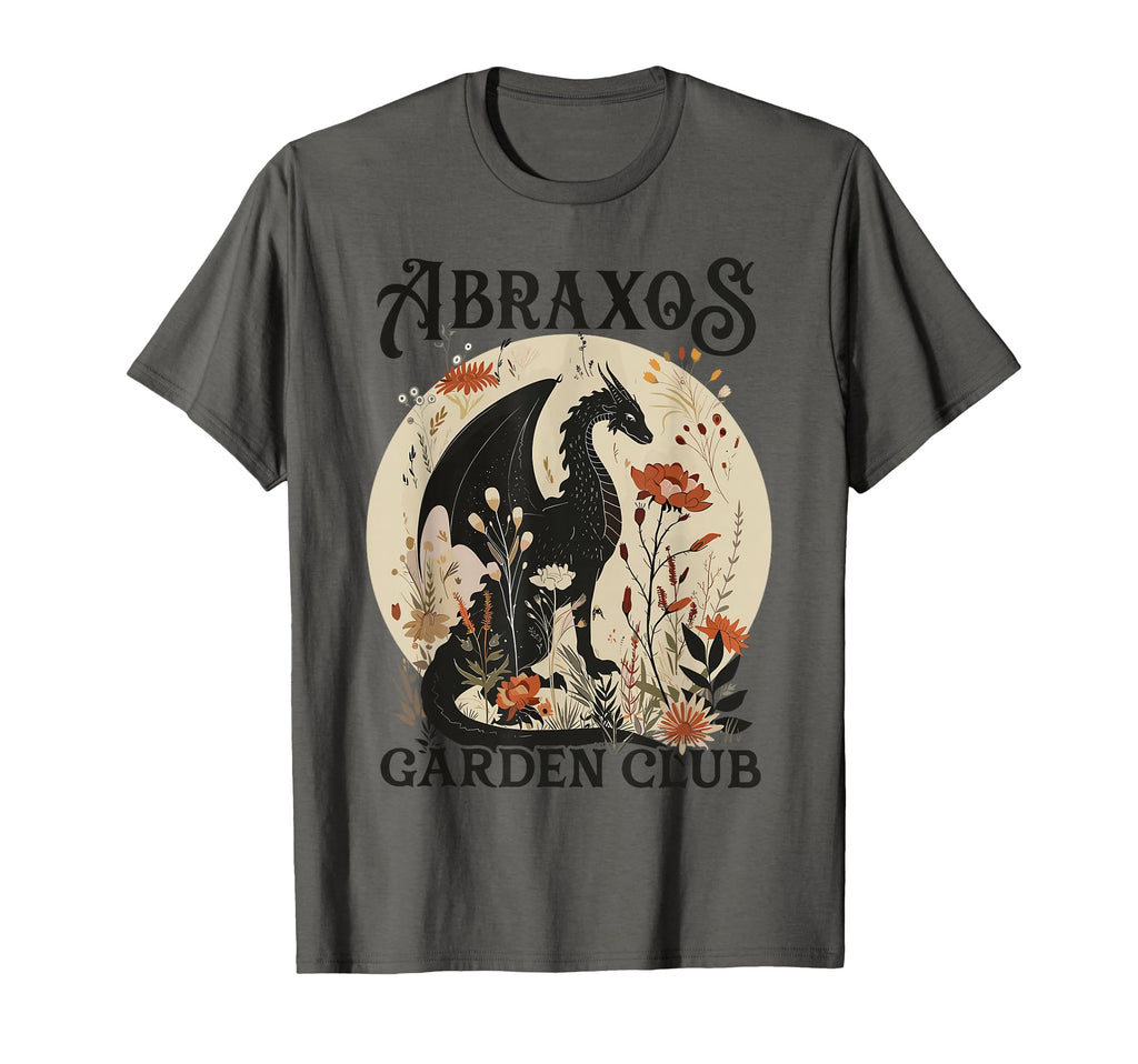 Abraxos Flower Garden Club Book Lover T-Shirt - Graphic Print Unisex - T-Shirt, Sweatshirt, Hoodie