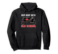 Hip Hop 90S Old School Vinyl Turntable Hoodie - Custom Art Print Men Women - T-Shirt, Sweatshirt, Hoodie