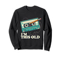 Cassette Tape Pencil Sweatshirt - Custom Art Print for Adults - T-Shirt, Sweatshirt, Hoodie