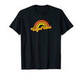 Vegan Vibes 70S 80S Orange Rainbow T-Shirt - Streetwear Style Men Women - T-Shirt, Sweatshirt, Hoodie
