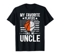 My Favorite Players Call Me Uncle T-Shirt - Minimalist Print for Adults - T-Shirt, Sweatshirt, Hoodie