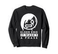 Elder Emo It Wasnt Phase Goth Emo Fan Sweatshirt - Unique Graphic Unisex - T-Shirt, Sweatshirt, Hoodie