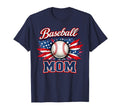 American Flag Baseball Mom Player Bat T-Shirt - Streetwear Style Unisex - T-Shirt, Sweatshirt, Hoodie