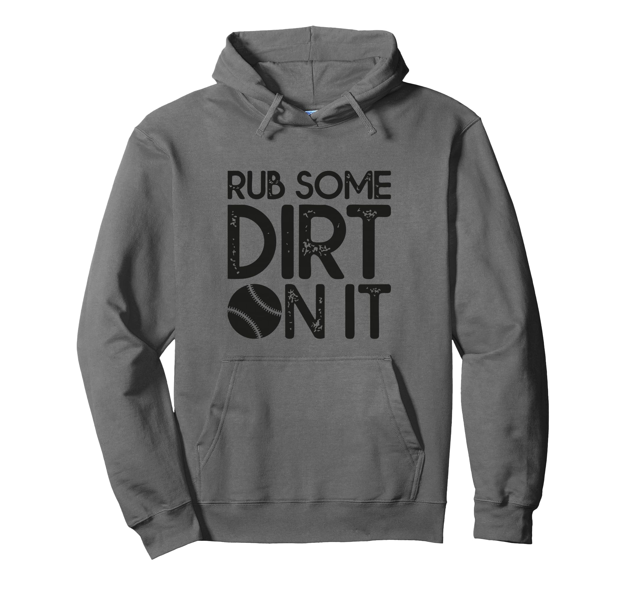 Rub Some Dirt It Funny Sports Coach Hoodie - Minimalist Print Men Women - T-Shirt, Sweatshirt, Hoodie