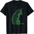 Matrix Cat Art - Adult & Kids T-Shirts, Sweatshirts & Hoodies apparel design preview 1