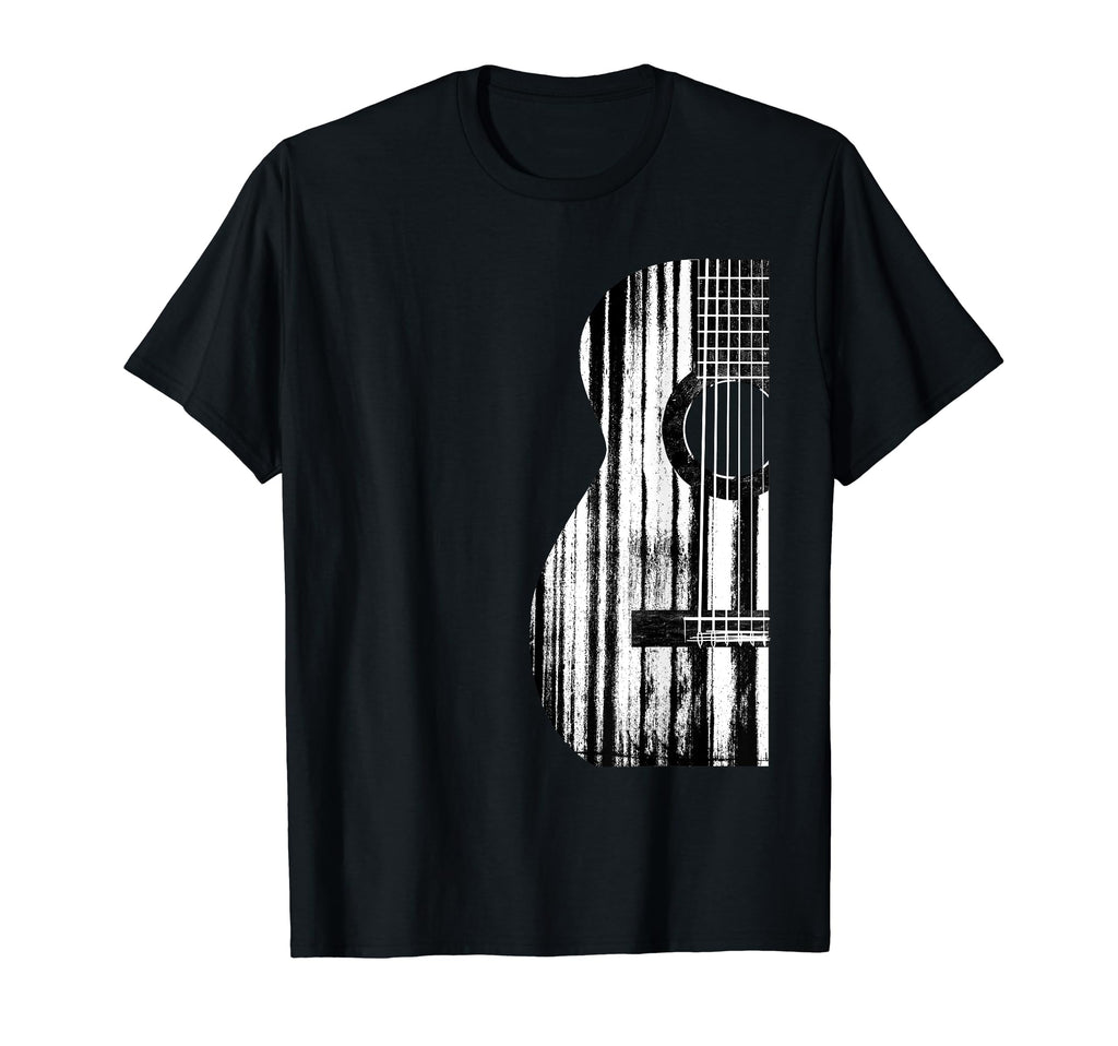 Acoustic Guitar Music Player T-Shirt - Streetwear Style for Adults - T-Shirt, Sweatshirt, Hoodie