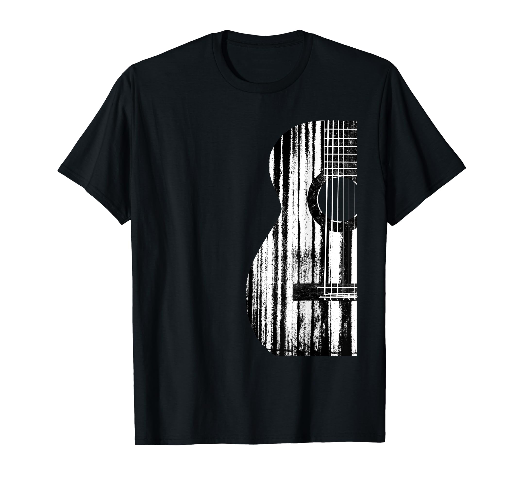 Acoustic Guitar Music Player T-Shirt - Streetwear Style for Adults - T-Shirt, Sweatshirt, Hoodie