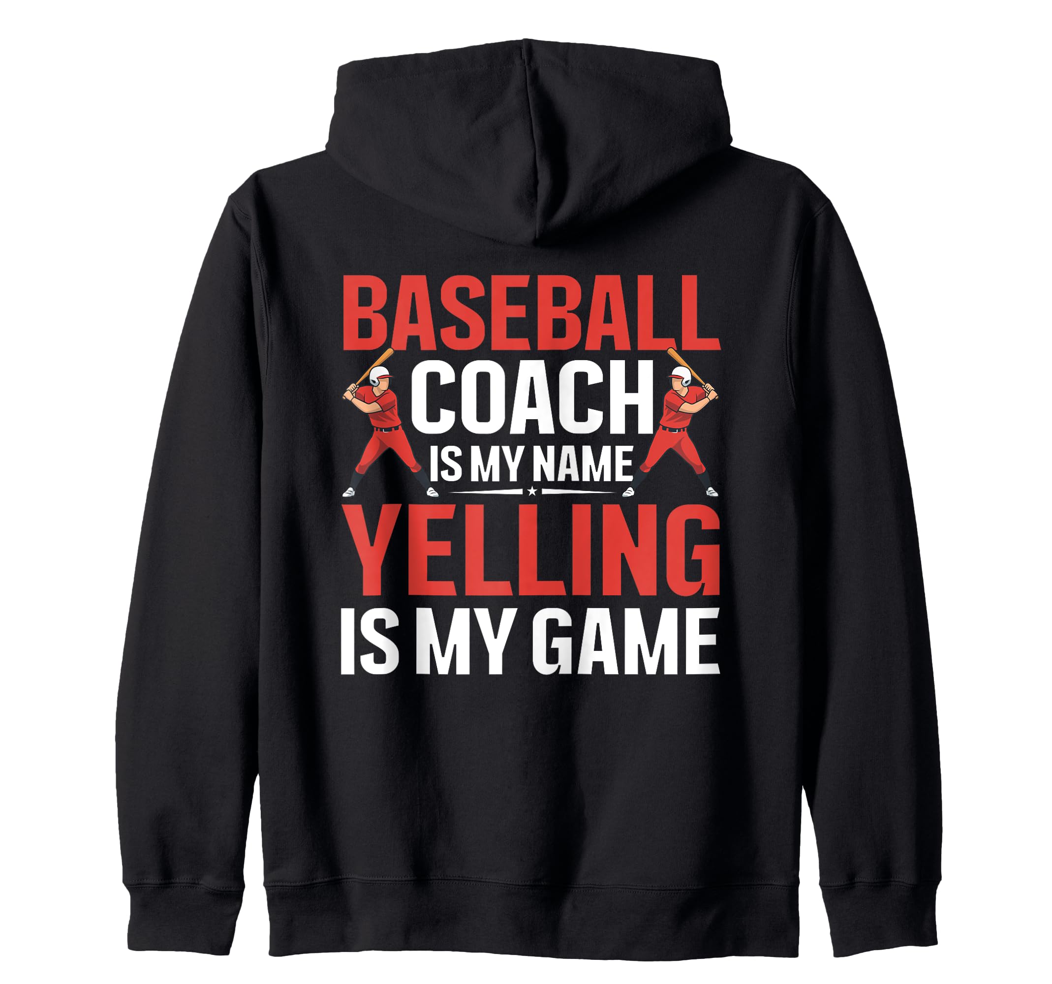 Gifts Baseball Coach Gift Ideas Hoodie - Graphic Print Men Women - T-Shirt, Sweatshirt, Hoodie