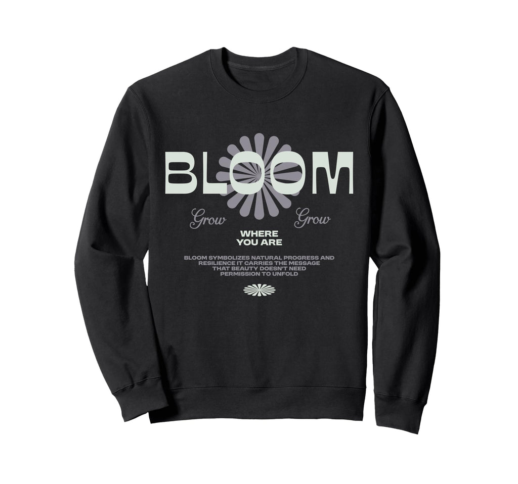 Bloom Y2K Streetwear Sweatshirt - Novelty Apparel Men Women - T-Shirt, Sweatshirt, Hoodie