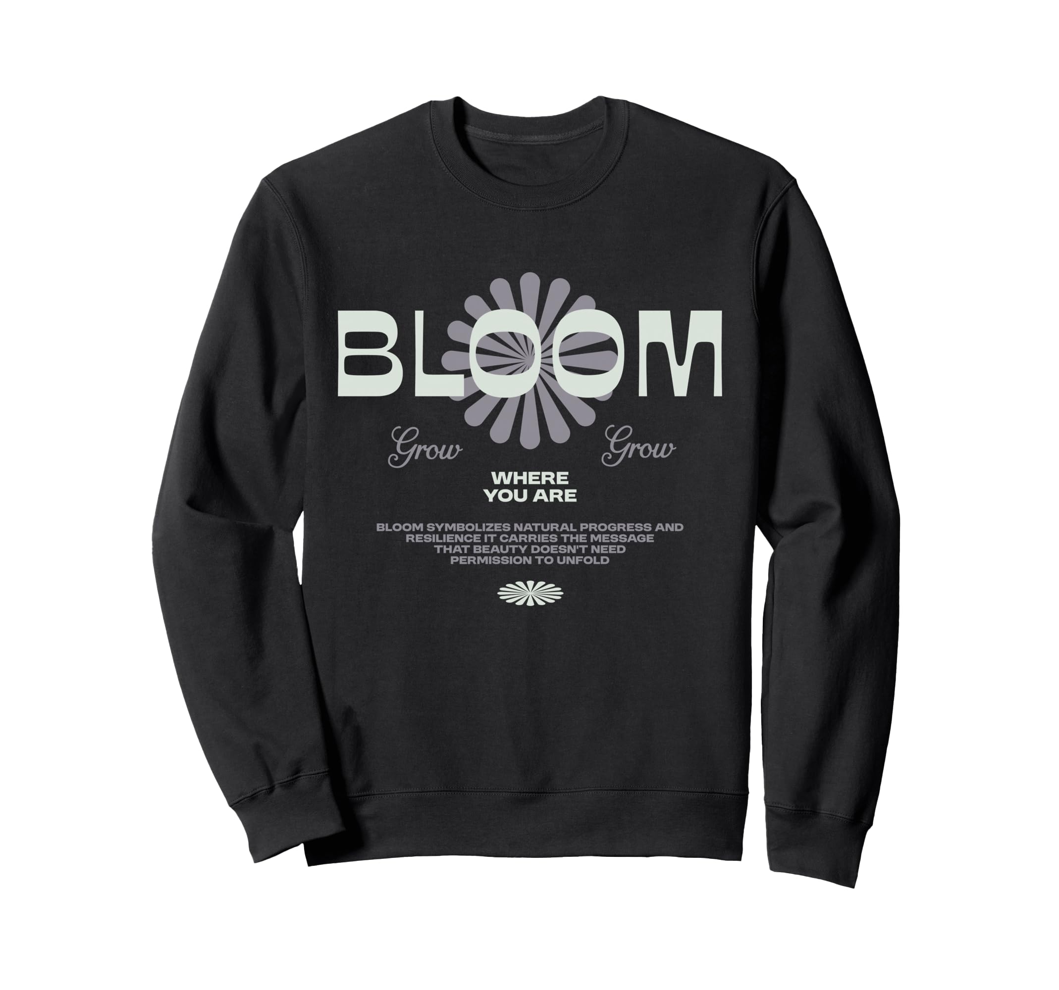 Bloom Y2K Streetwear Sweatshirt - Novelty Apparel Men Women - T-Shirt, Sweatshirt, Hoodie
