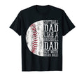 Softball Dad Like Baseball But T-Shirt - Minimalist Print for Adults - T-Shirt, Sweatshirt, Hoodie
