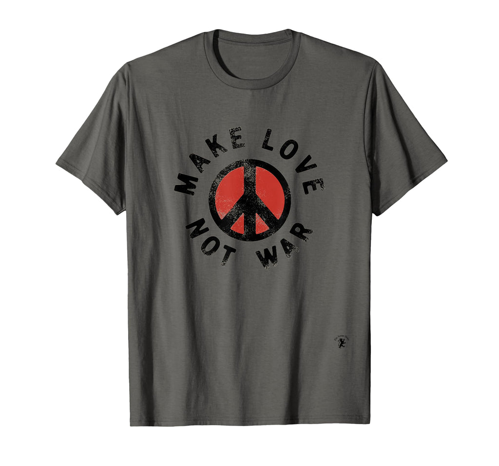 Make Love Not War Peace 60S 70S T-Shirt - Unique Graphic Men Women - T-Shirt, Sweatshirt, Hoodie