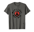 Make Love Not War Peace 60S 70S T-Shirt - Unique Graphic Men Women - T-Shirt, Sweatshirt, Hoodie