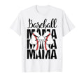 Coquette Bows Baseball Mama T-Shirt - Casual Everyday Wear Men Women - T-Shirt, Sweatshirt, Hoodie