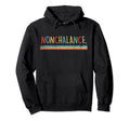 Funny Nonchalance Distressed Hoodie - Custom Art Print for Adults - T-Shirt, Sweatshirt, Hoodie